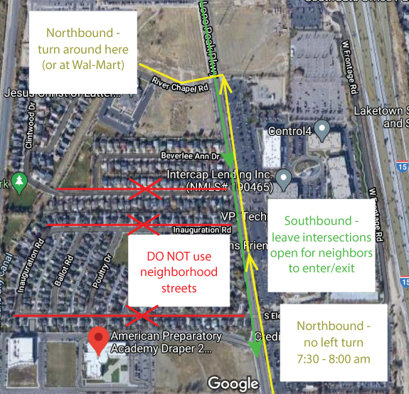 Lone Peak Northbound D2/D3 Drop Off Update 1.28.21