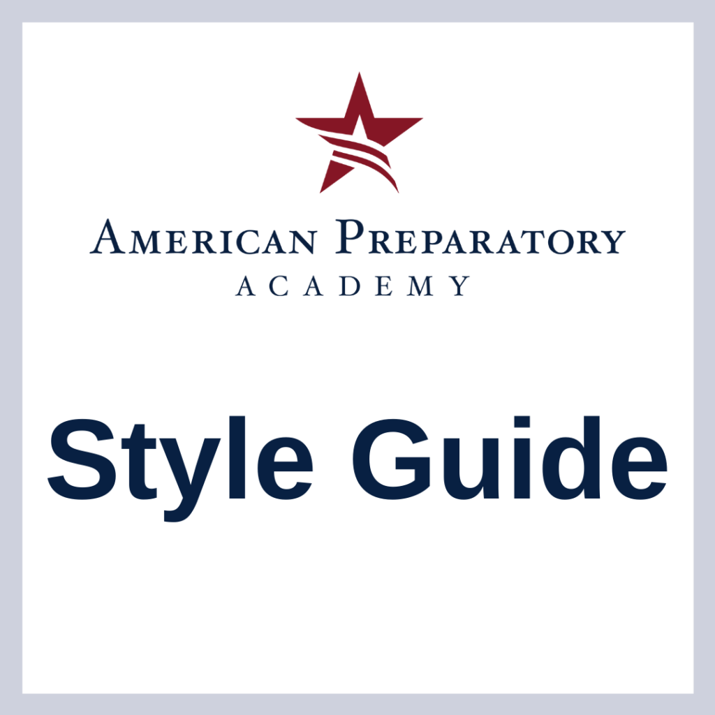 APA Style Guide