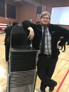 Mr. Dain and chairs