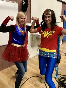 Superwoman and Wonderwoman